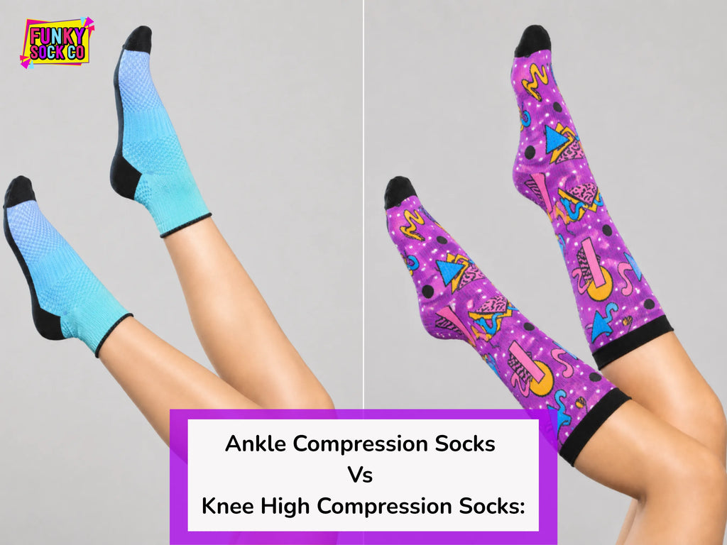 Ankle Compression Socks Vs Knee High Compression Socks: How Are They Different?