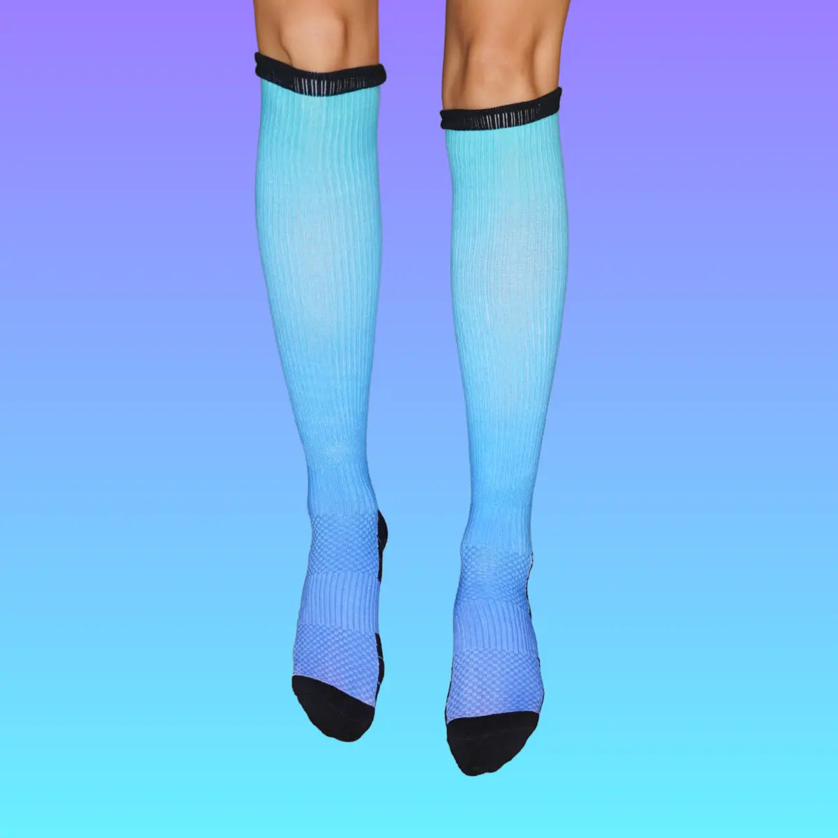 3 Pack Neon Bamboo Compression Socks