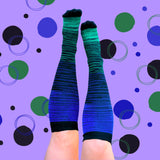 S/M - 7XL Blue Green Black Compression Socks