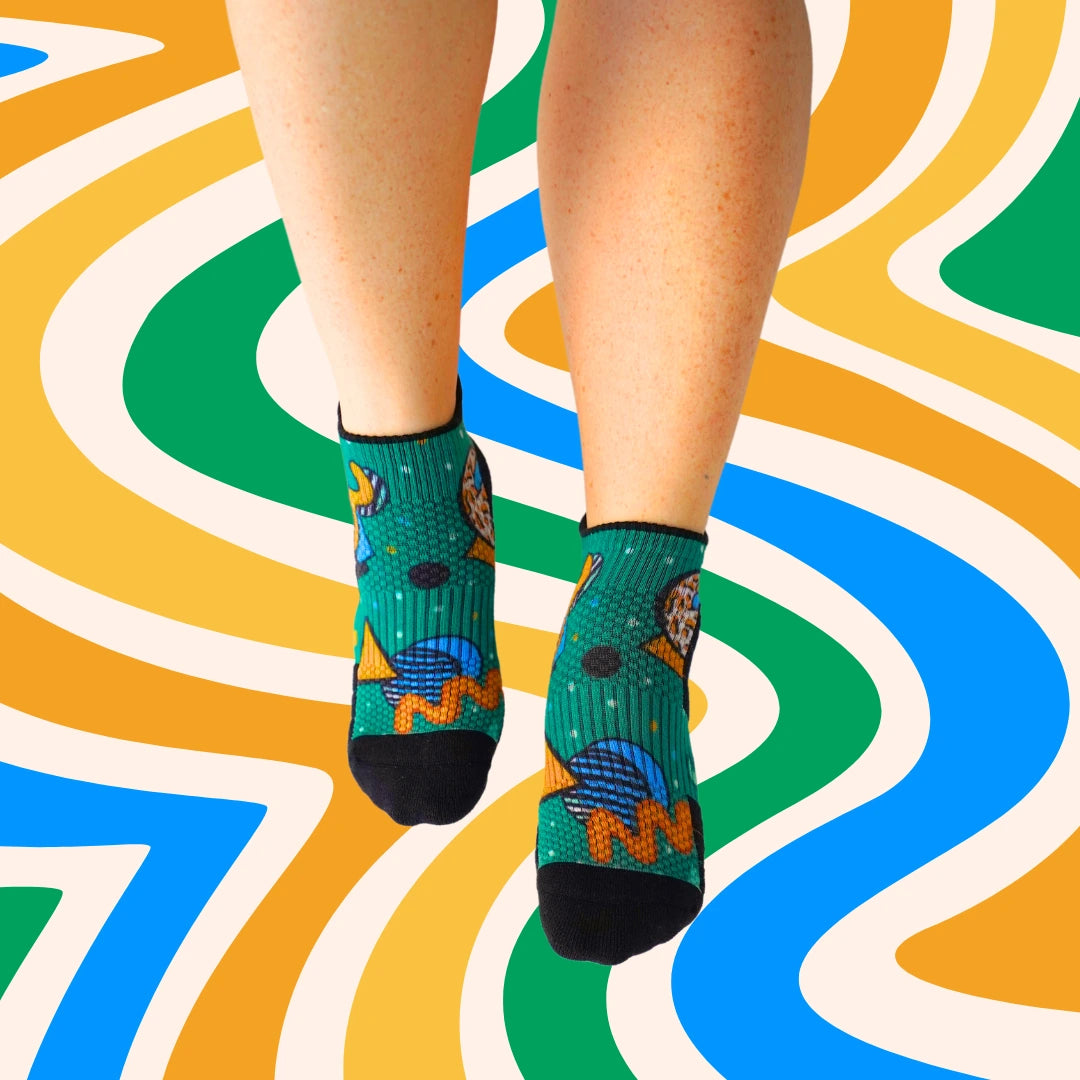 Ankle Compression Socks 6 Pack Mixed Bamboo