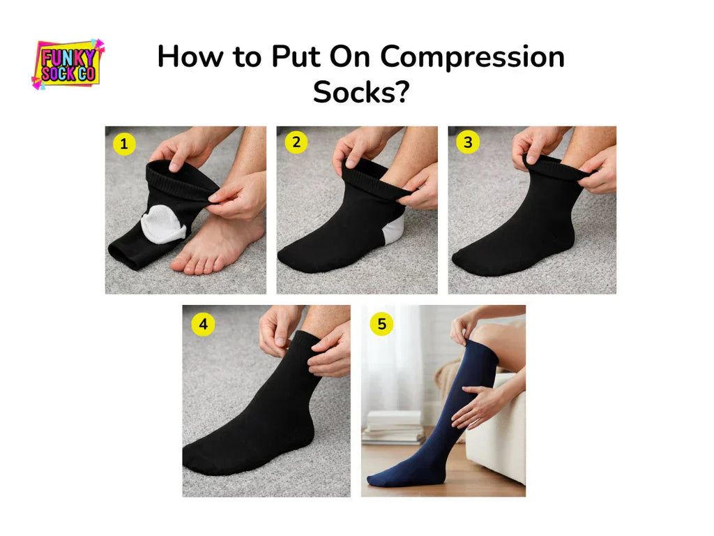 How to Put On Compression Socks?