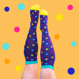 Classic Poka Dots Compression Socks - Funky Sock Co