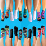 Ankle Compression Socks 10 Pack Mixed Colours V2