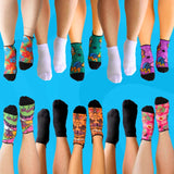 Ankle Compression Socks 10 Pack Mixed Colours V2