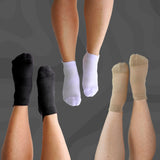 Ankle Compression Socks 3 Pack Multi Bamboo - Funky Sock Co