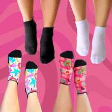 Ankle Compression Socks 4 Pack Mixed Bamboo