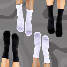 Crew Compression Socks 4 Pack Staple Bamboo