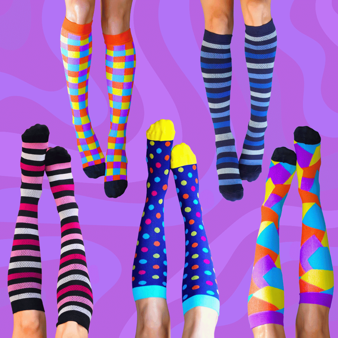 Compression Sockls Compression Socks Nurses – Funky Sock Co