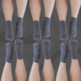 Ankle Compression Socks Grey Bamboo