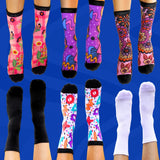 Crew Compression Socks 6 Pack Bamboo