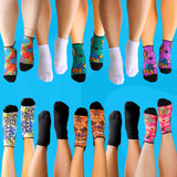 Ankle Compression Socks 10 Pack Mixed Colours V2