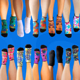 Ankle Compression Socks 10 Pack Mixed Colours