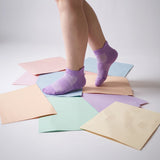 Pastel Purple Ankle Compression Socks Bamboo - Funky Sock Co