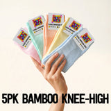*Pre-Order* Pastel Bamboo Knee-High Compressions 5pk Gift Box