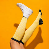 Sunshine Sprinkles Bamboo Compression Socks - Funky Sock Co
