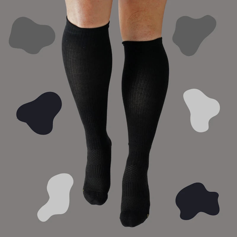 Bamboo Knee-High Black