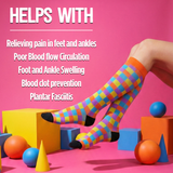 Classic Black Knee-High Compression Socks