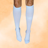 Classic Pastel Blue Compression Socks