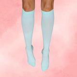 Classic Pastel Green Compression Socks