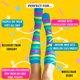 SELECT Your 8 Pack Nurse Essentials Compression Socks Athletes Circulatory