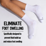 *Cart Exclusive* Patch Work Crew Compression Socks