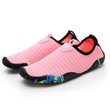 Adult Reef Water Shoes Light Pink Toe Protection Uni-sex Sand Beach Sensory Rocks Coral Pool