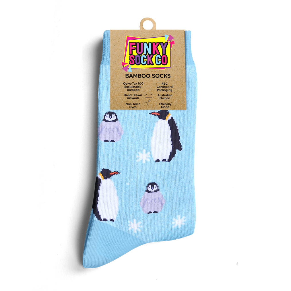 Fairy Penguins Cotton Socks