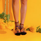 Ankle Compression Socks Folk Story Bamboo