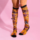 Bamboo Folk Story Compression Socks