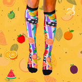 Bamboo Fruit Salad Compression Socks