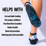 Grip Ankle Compression Socks 10 Pack Mixed