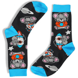 Koalas in Space Bamboo Socks