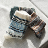 *NEW* PREMIUM Extra Soft Nordic Cotton Socks Winter Warm Cozy 1