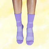 Pastel Purple Crew Compression Socks Bamboo *Pre-Order*