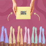 Pastel Bamboo Knee-High Compressions 6pk Gift Box