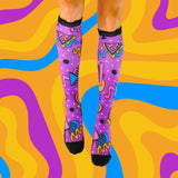 Bamboo Retro 3.0 Compression Socks - Funky Sock Co