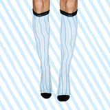 Candy Bubblegum Bamboo Knee-high Compression Socks - Funky Sock Co