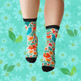 *Cart Exclusive* Spring Garden Crew Compression Socks