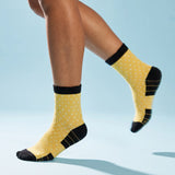 Spring Sunshine Sprinkles Crew Compression Socks Bamboo