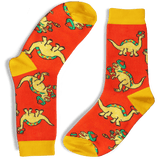 Tacosaurus Dinosaur Bamboo Socks