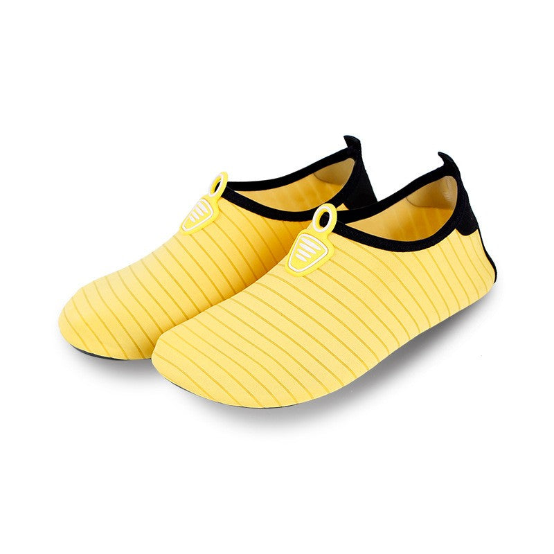 Adult Reef Water Shoes Yellow Uni-sex Sand Beach Rocks Sensory Pool Coral Anti-Slip Aqua