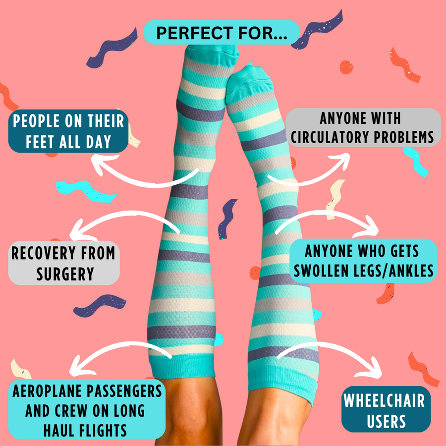 Compression Socks Nurses Funky Sock Co