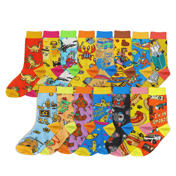 Bamboo Sock Packs Funky Sock Co