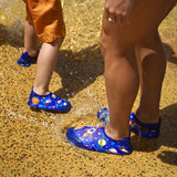 Adult Reef Water Shoes Space *Extra toe protection* Uni-sex Sensory Sand Beach Rocks Coral Aqua Anti-Slip