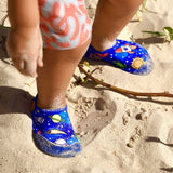 Kids Reef Water Shoes Space *Extra toe protection* Uni-sex Sensory Sand Beach Pool Coral Anti-Slip Aqua